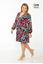 Picture of CURVY GIRL WRAP DRESS IN FLORAL PRINT